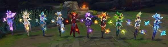 Elementalist Lux ‐ ultimate skins League of Legends 