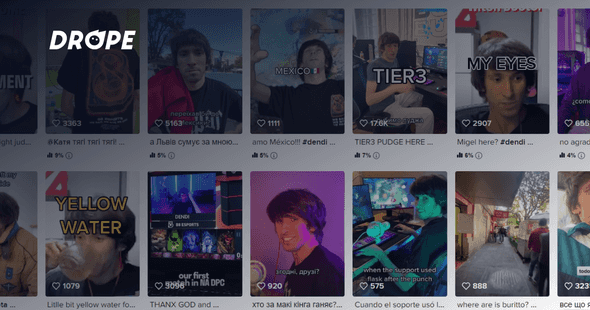 Dendi official tiktok